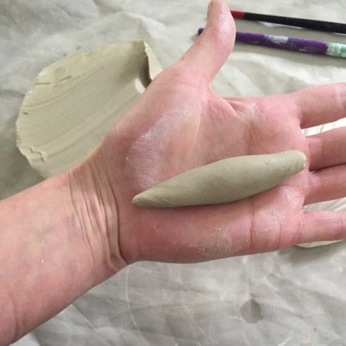 clay rolled
